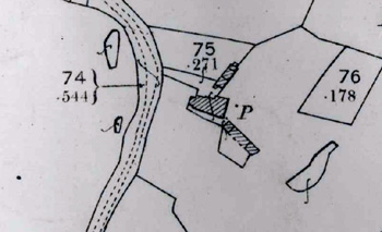 Unnamed Swineshead Manor on 1901 map
